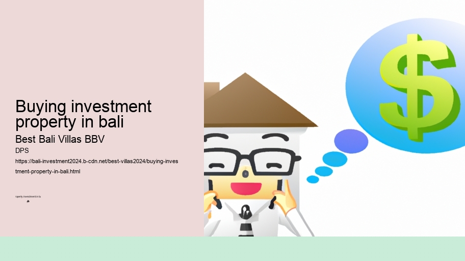 buying investment property in bali